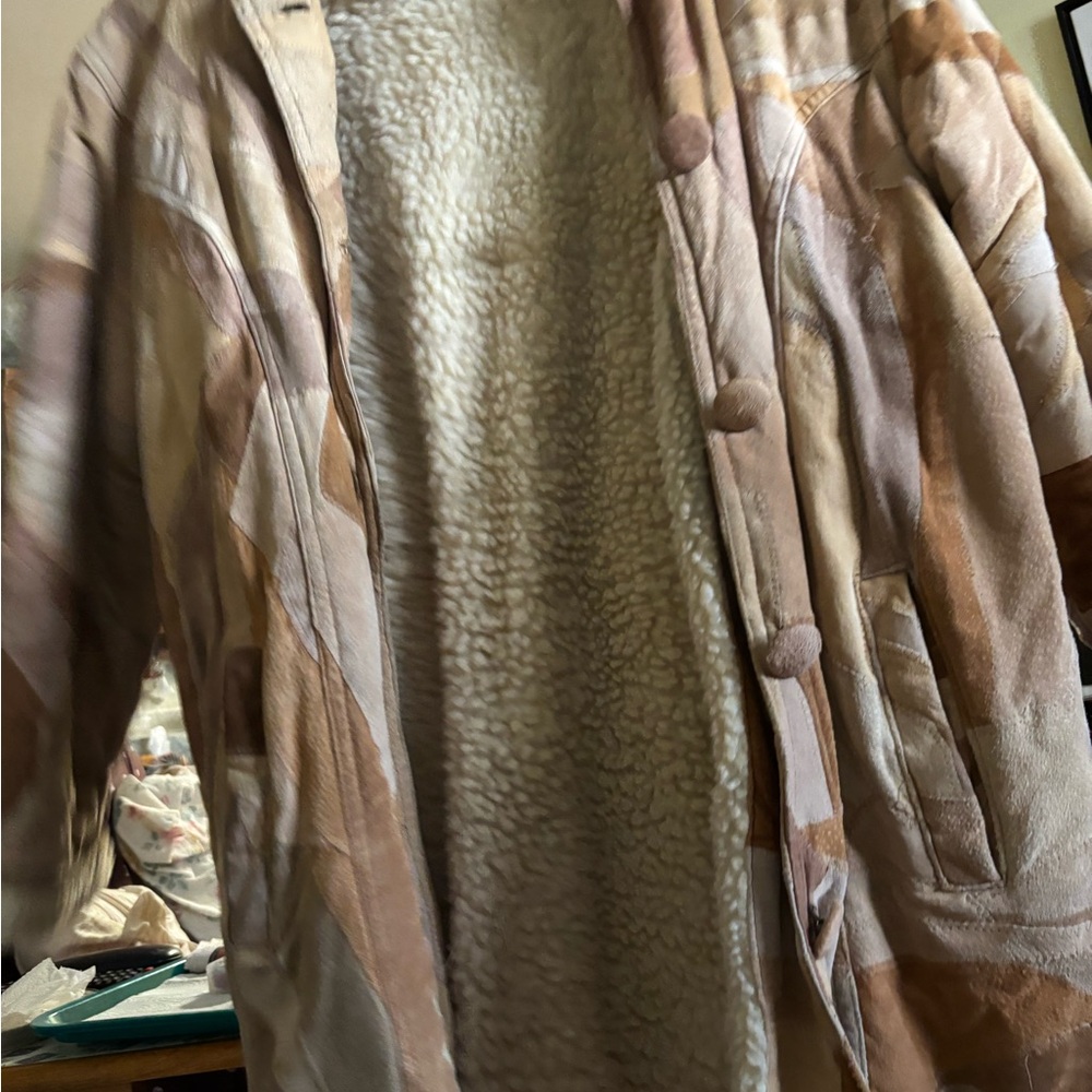 Cozy Tan Teddy Jacket
